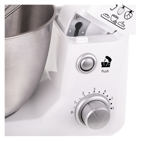 Adler | AD 4216 | Bowl capacity 4 L | 1000 W | Number of speeds 6 | Shaft material | White - 5